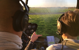 Licence de pilote privé d'Hélicoptère CPL/H - Séance d'apprentissage